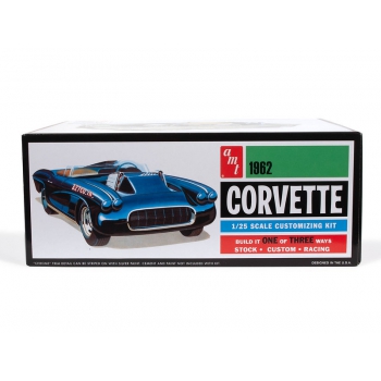 Plastikmodell - Auto 1:25 1962 Chevy Corvette AMT1318